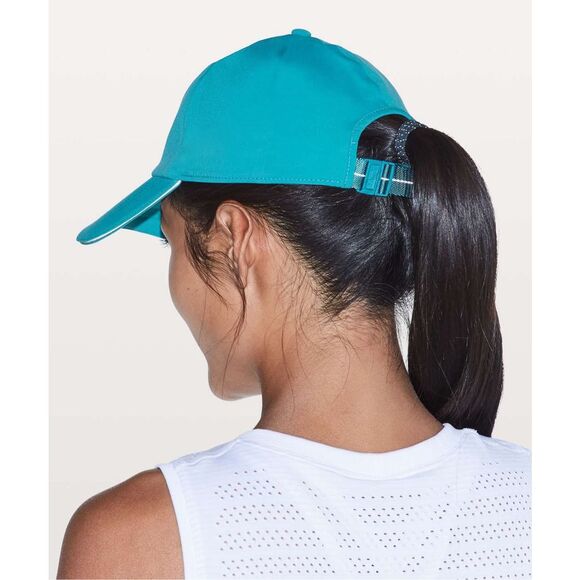 Lululemon Baller Hat Run Teal Blue One Size Adjustable - Picture 2 of 8